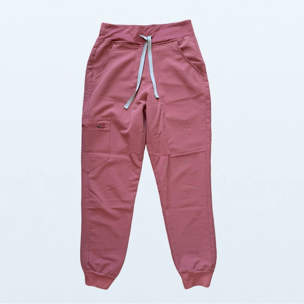 FIGS Zamora High Waisted Jogger in Mauve, XSP